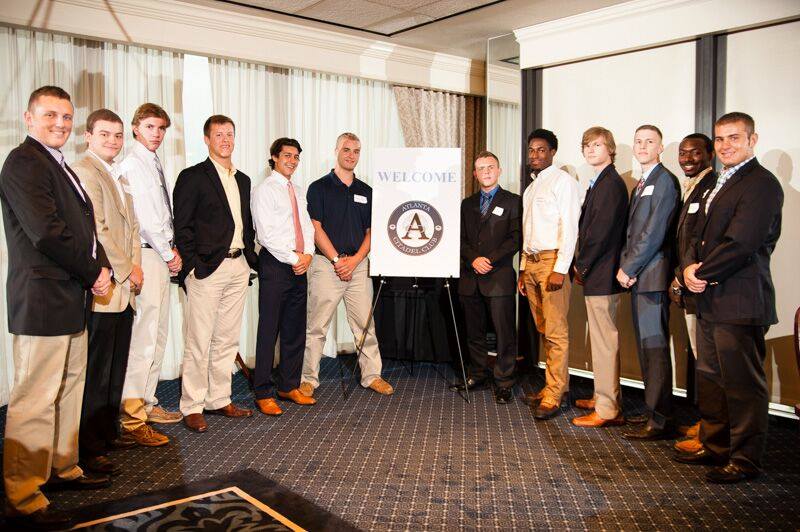 The pre-knobs in the Class of 2019 who attended the Atlanta Citadel Club dinner in June.