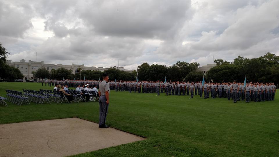 The Class of 2019 take the Cadet Oath http://www.citadel.edu/root/2015-oath-ceremony